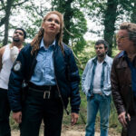 Cocaine Bear Facts - movie still of actors