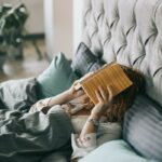 Literotica - woman reading in bed