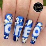March Nail Design Ideas - Oreo Nail Art