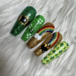 St Patricks Day Nail Designs - press ons