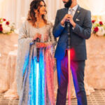 Star Wars Wedding Ideas - light saber photoshoot