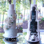 Star Wars Wedding Ideas - light side and dark side cake