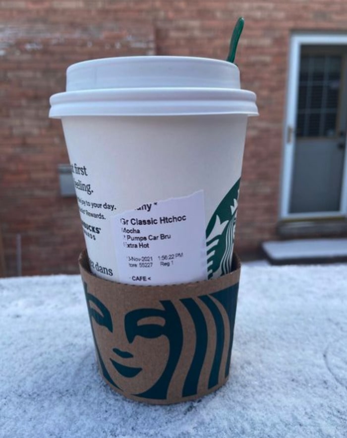 Starbucks Caramel Drinks - Caramel Brulée Hot Chocolate