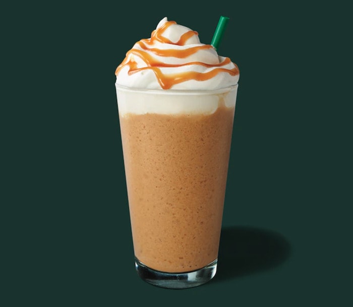 Starbucks Caramel Drinks - Caramel Frappuccino