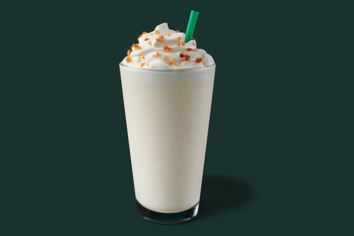 Starbucks Caramel Drinks - Caramel Brulée Crème Frappuccino Blended Beverage