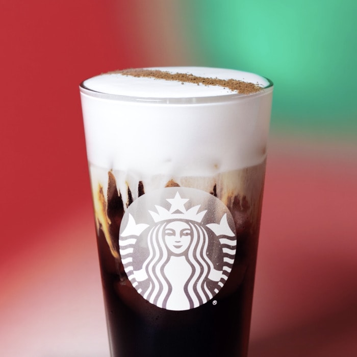 Starbucks Irish Cream Cold Brew - holiday drink