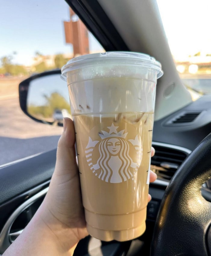 Starbucks Irish Cream Cold Brew - Chestnut Praline Latte