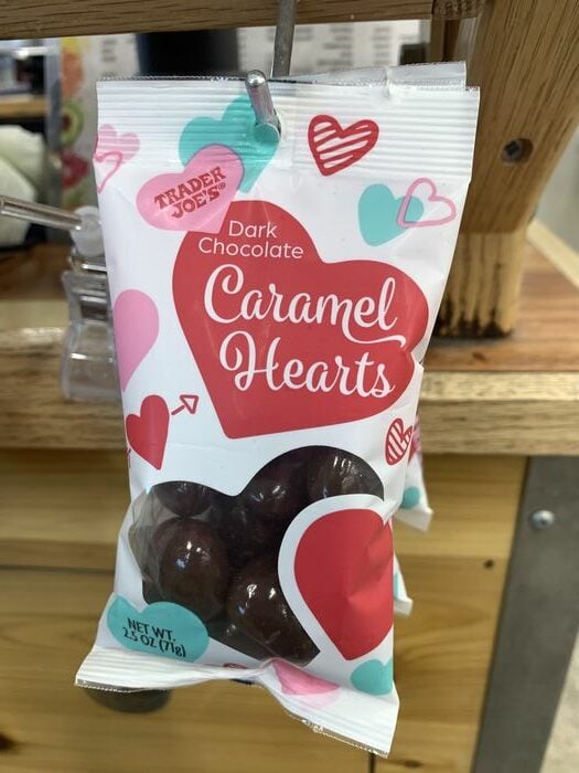 Trader Joe's Valentine Products - Caramel Hearts