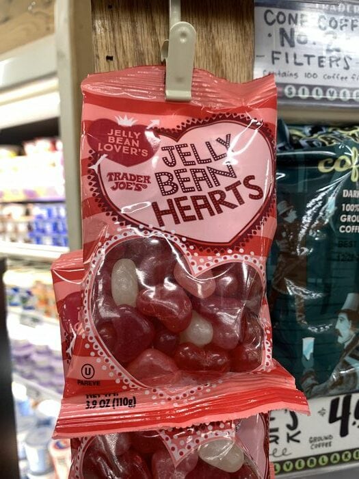 Trader Joe's Valentine Products - Jelly Bean Hearts