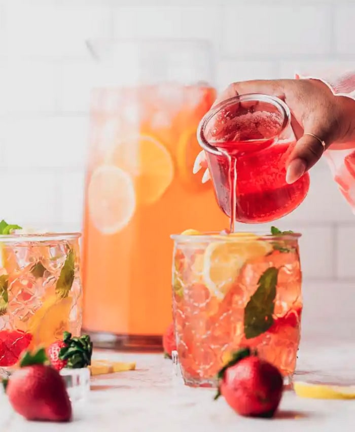 Vodka Drinks - Vodka Strawberry Lemonade