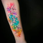 Watercolor Tattoo - turtles