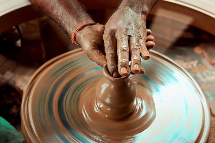 Best Conversation Starters - making pottery