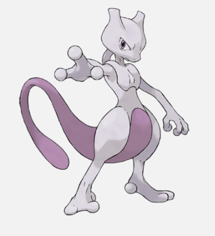 Bosses from 90s video games- MewTwo