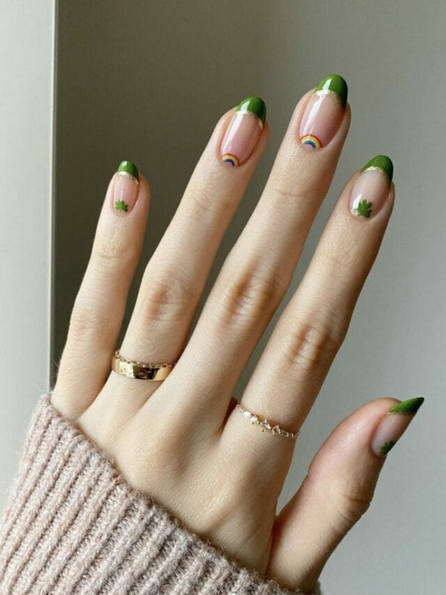 These St. Patty’s Day Nails Are Better Than A Pot Of Gold (Take That, Capitalism!)