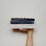 Fun winter activities-stack of books