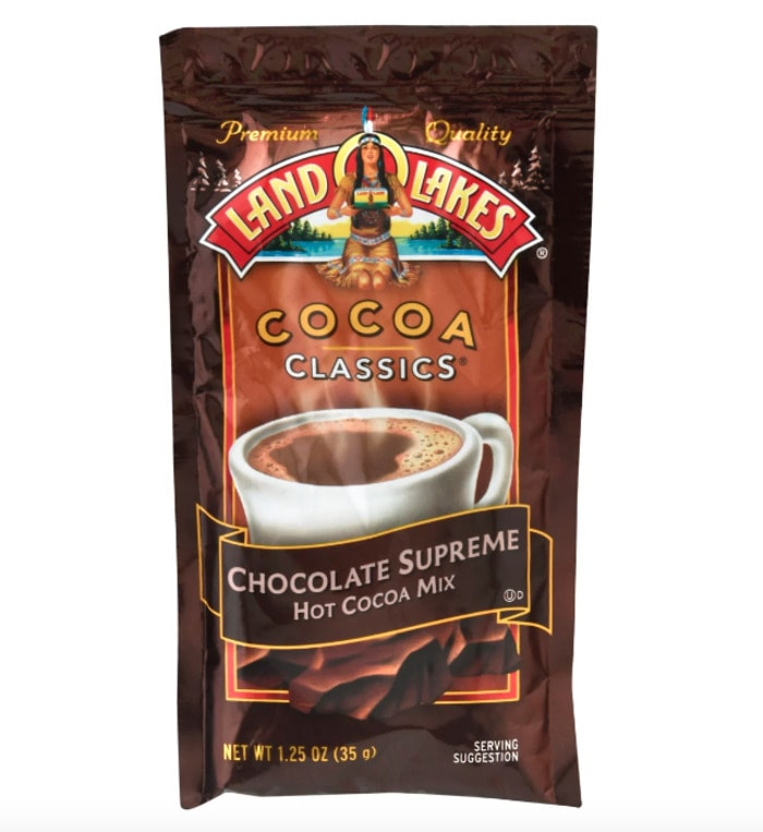 Hot chocolate flavors- Land O Lakes Chocolate Supreme