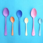 Party games for adults- colorful spoons