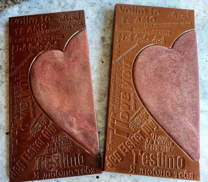 Prettiest Chocolate Bars - “I Love You”