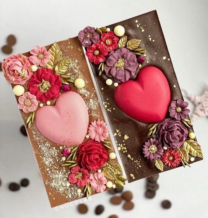 Prettiest Chocolate Bars - Handmade Belgian Chocolate Bar