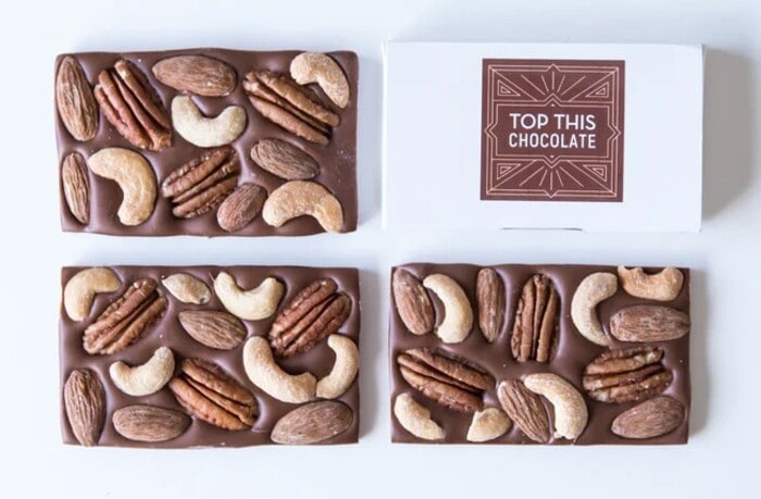 Prettiest Chocolate Bars - It’s Nuts or Never Mini Chocolate Bars