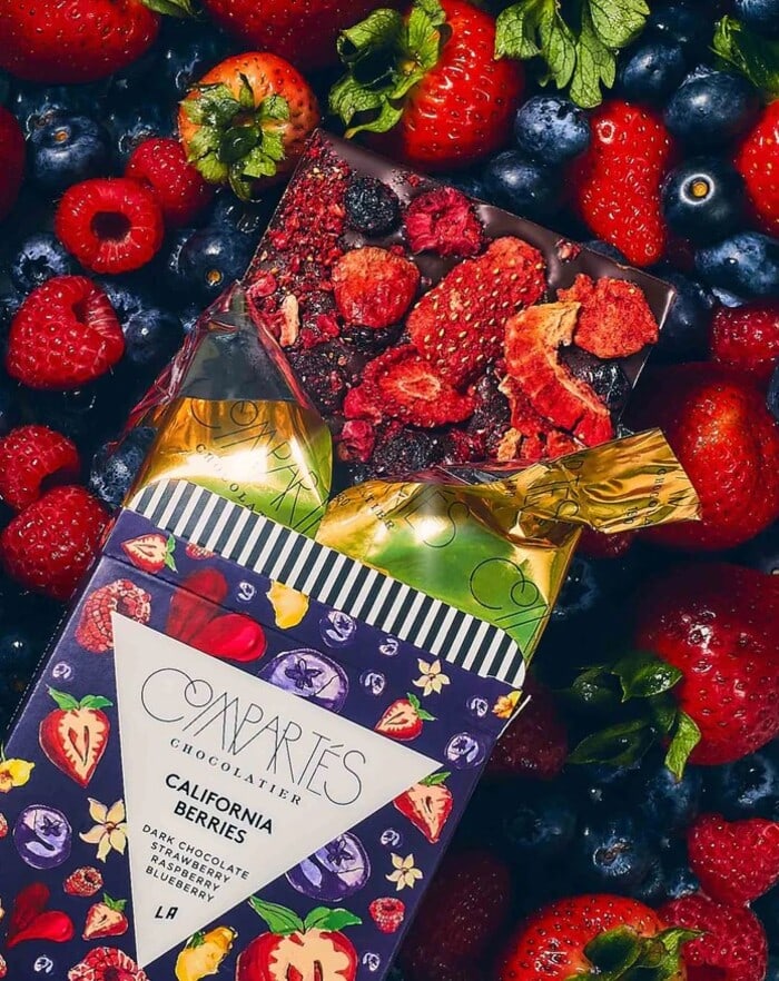 Prettiest Chocolate Bars - California Berries