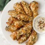 Super Bowl Food Ideas - Garlic Butter Parmesan Wings