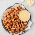 Super Bowl Food Ideas - Pretzel Bites with Mustard Cheese Dip