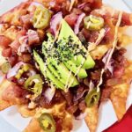Super Bowl Food Ideas - Ahi Tuna Poke Nachos with Wontons