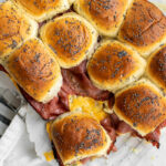 Super Bowl Food Ideas - Fried Bologna Sliders with Pickle Dijonnaise