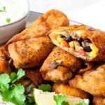 Super Bowl Food Ideas - Southwestern Chicken Egg Rolls
