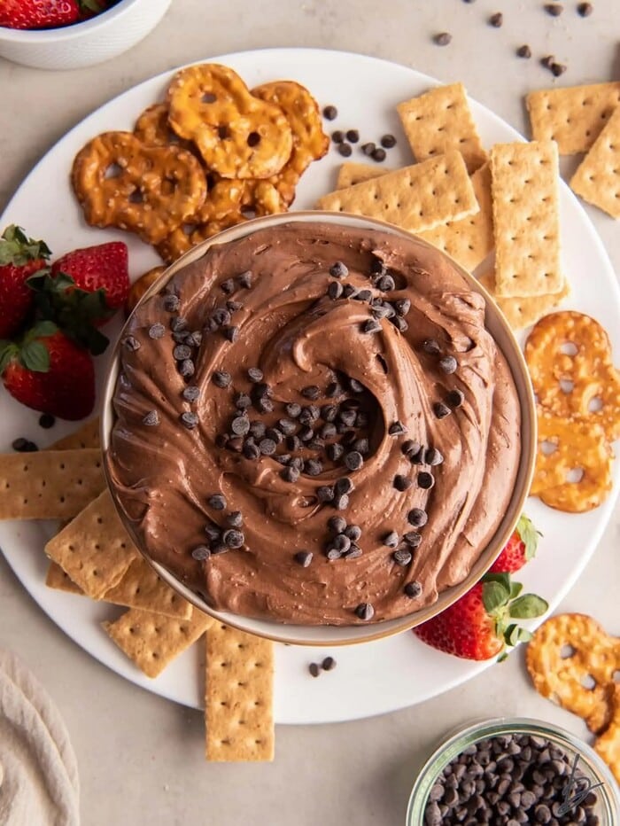Super Bowl Food Ideas - Brownie Batter Dip