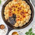 Super Bowl Food Ideas - Pizza Dip with Pizza Dough Balls
