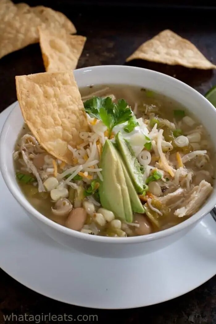 Super Bowl Food Ideas - White Chicken Chili
