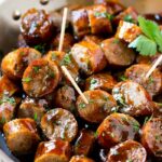 Super Bowl Food Ideas - Beer Brat Bites