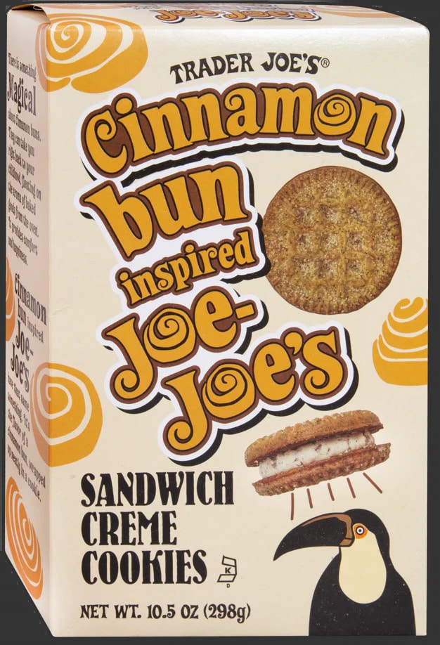 Trader Joe's February 2023 - cinnamon bun joe joes