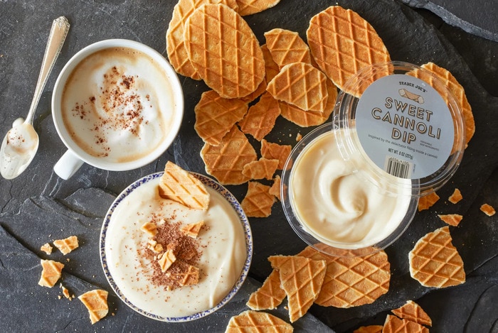 Trader Joe's February 2023 - sweet cannoli dip