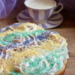 What is a king cake- cinnamon roll king cake