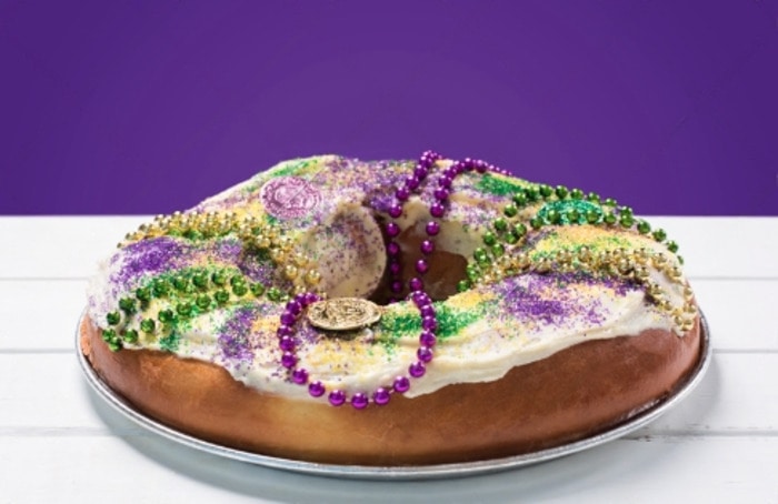 What is a king cake- king cake with beads