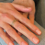 Manicured hand