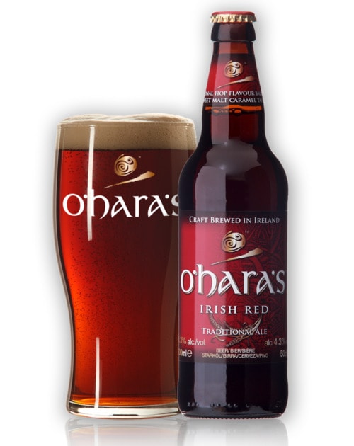Best Irish Beers Ranked - O'Hara's Irish Red