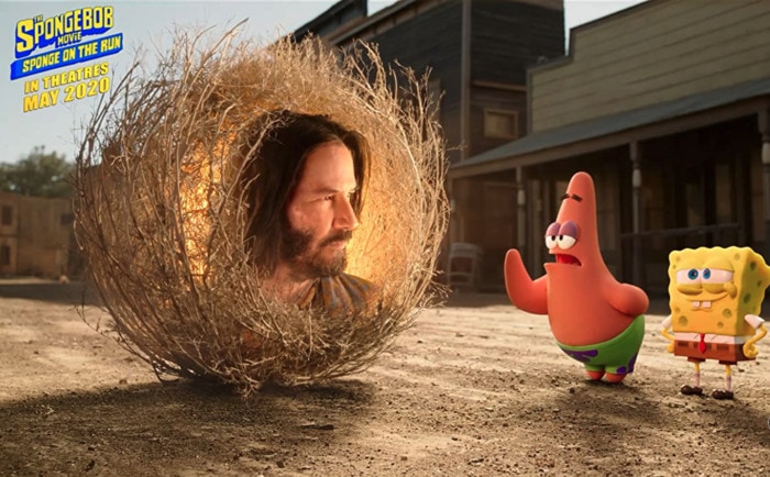 Keanu Reeves movies - SpongeBob Movie: Sponge on the Run