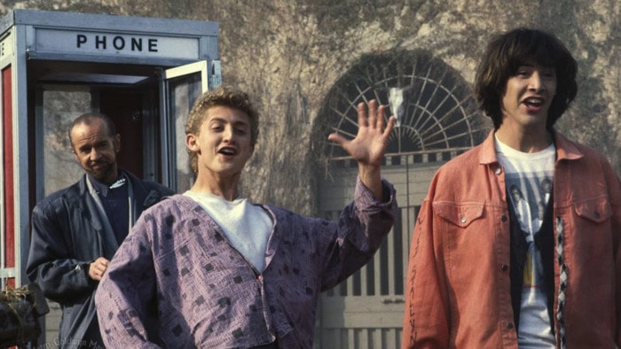 Keanu Reeves movies - Bill and Ted’s Excellent Adventure