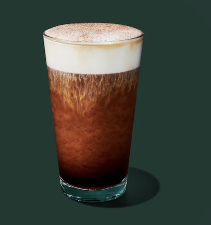 Most Caffeinated Starbucks Drinks - cinnamon caramel cream nitro cold brew 