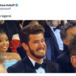 Oscars 2023 Memes and Tweets - Andrew Garfield Cringing