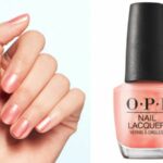 Spring Nail Colors - OPI Nail Lacquer Spring '23 Collection in Data Peach