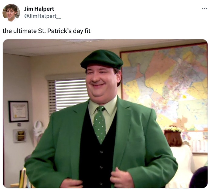 St Patrick's Day Memes - the office fit