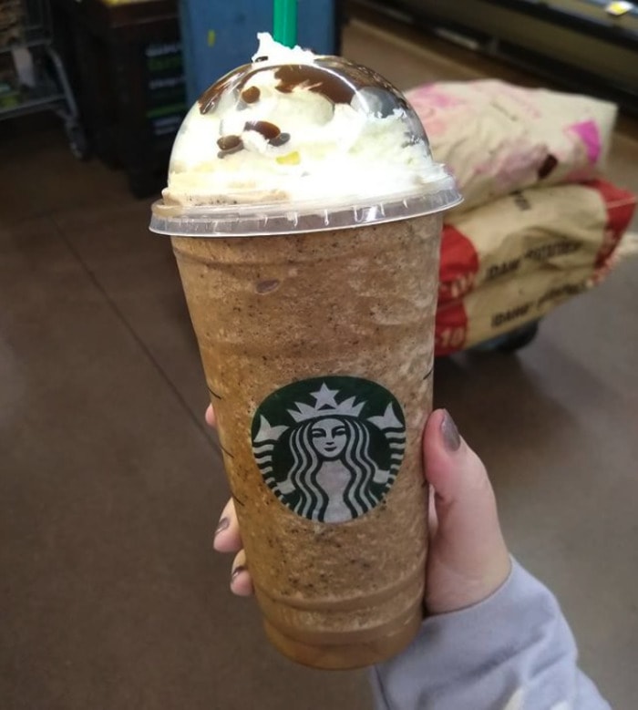 Starbucks Easter Drinks - Cadbury Egg Frappuccino