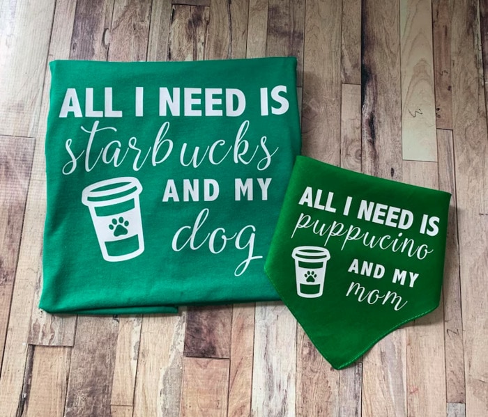 Starbucks Gifts - Starbucks and my dog matching bandanas