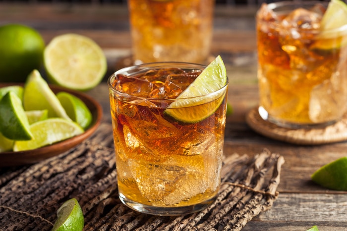 Best Rum Mixers - Dark and Stormy Cocktail