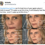 Daylight Savings Memes Tweets Spring Forward - thinking math meme